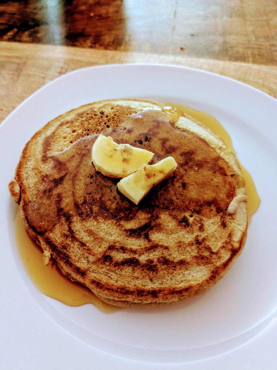 Vegan Sunday Banana Pancakes