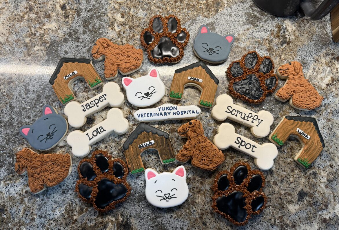 Cookies a Veterinarian office!