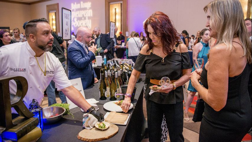 Fete Rouge, food and wine tasting competition at L’Auberge Fete Rouge, food and wine tasting competition at L'Auberge