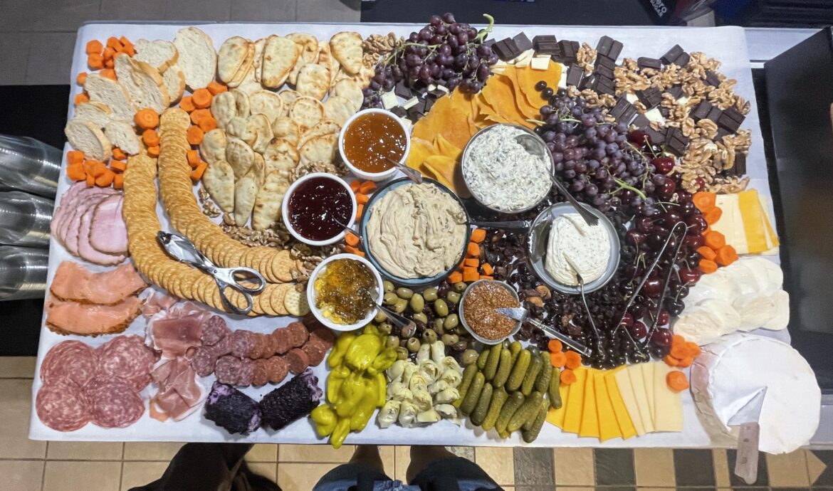 first big charcuterie board!