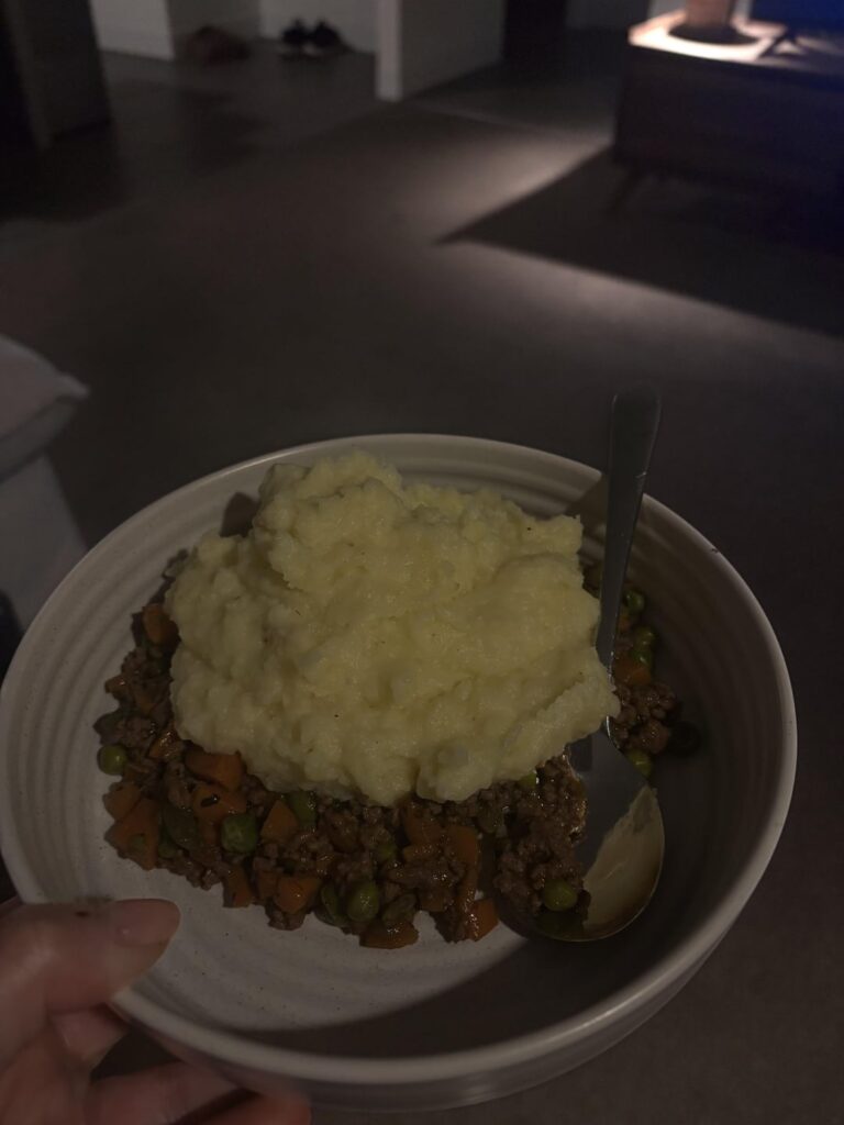 Deconstructed cottage pie 🥧