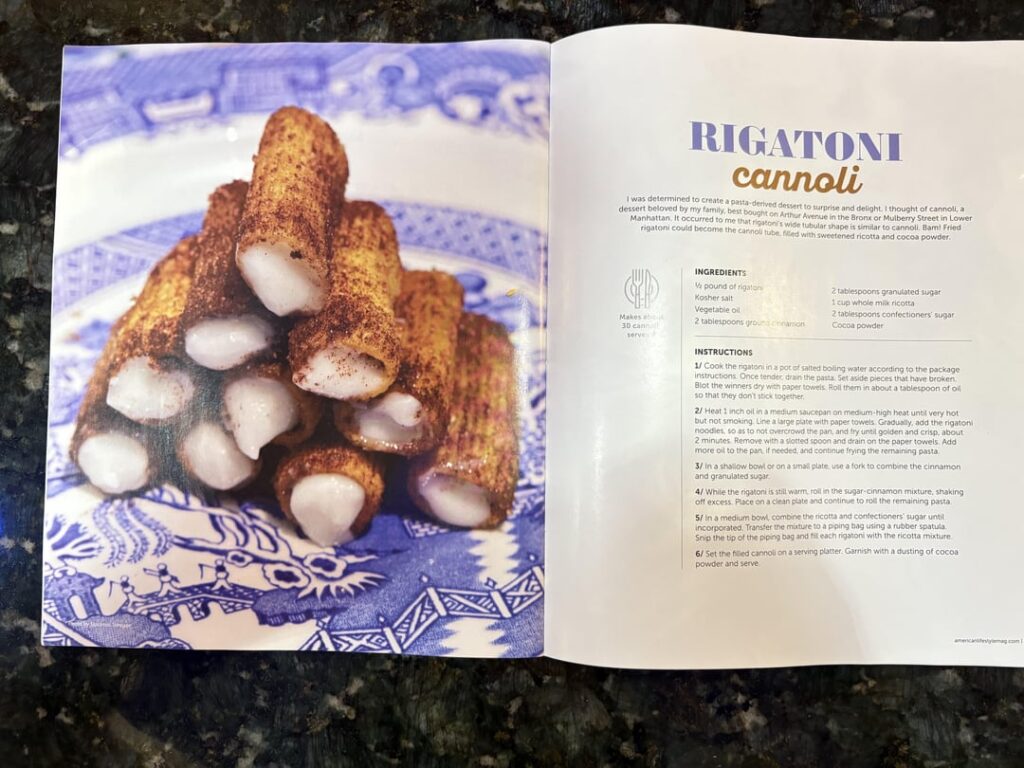 Please don’t do this to your cannolis….