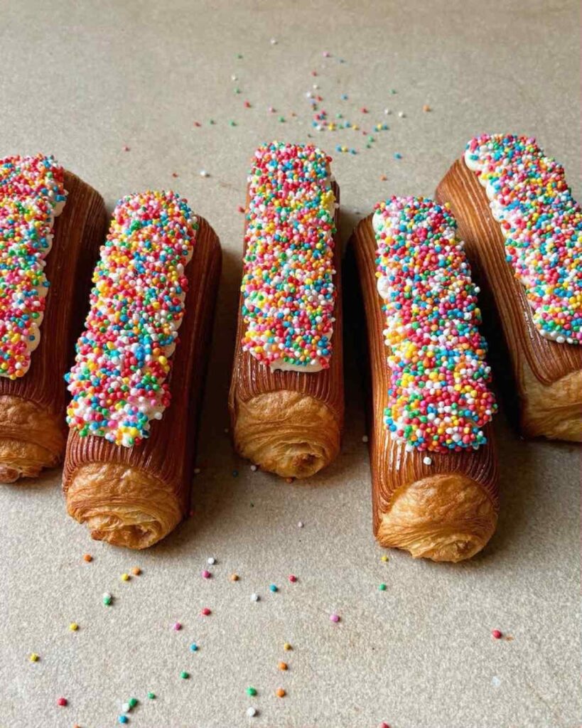 TOASTED COCONUT + DAVIDSON PLUM “CROISSANT” FINGER bun