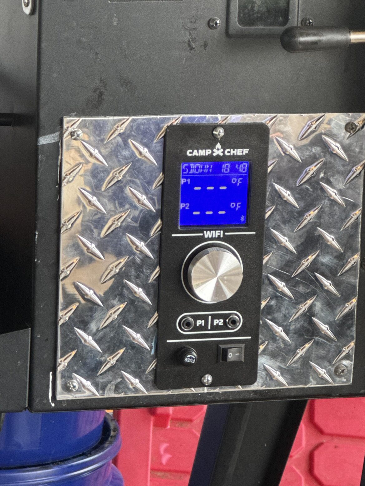 Pitboss with Camp Chef controller