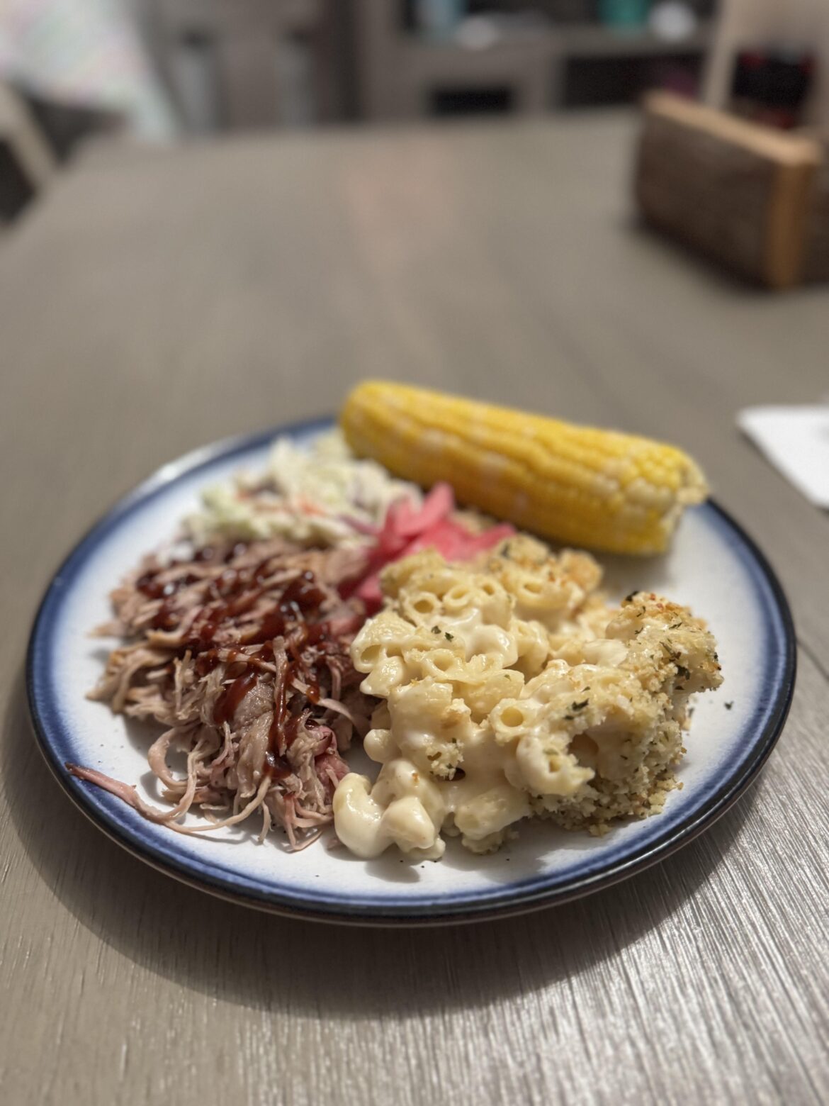 Smoked Pulled Pork Dinner