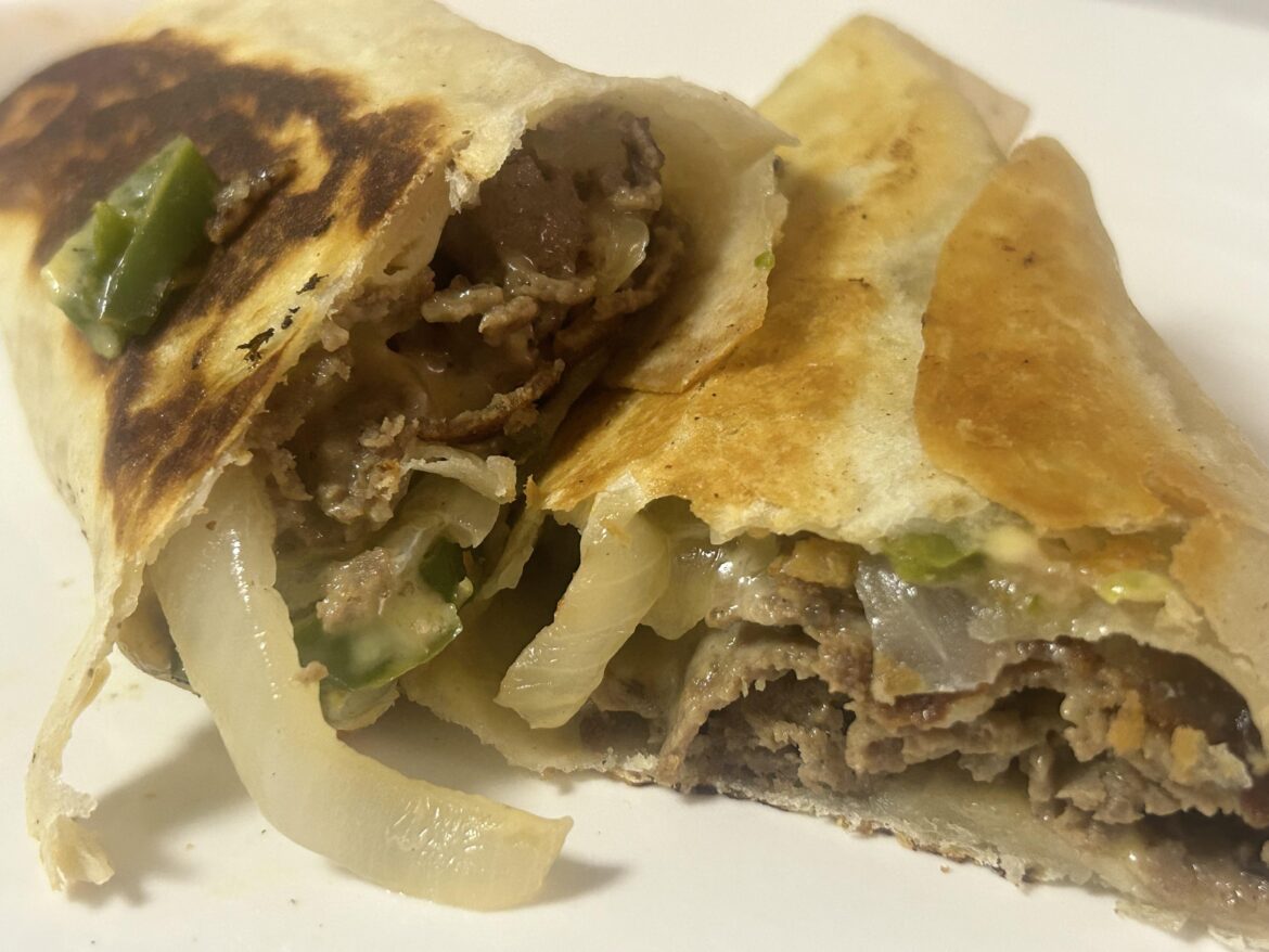 Cheesesteak wrap