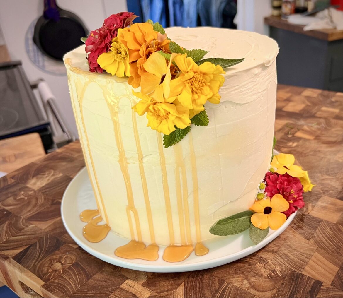 My first ever from-scratch cake My first ever from-scratch cake