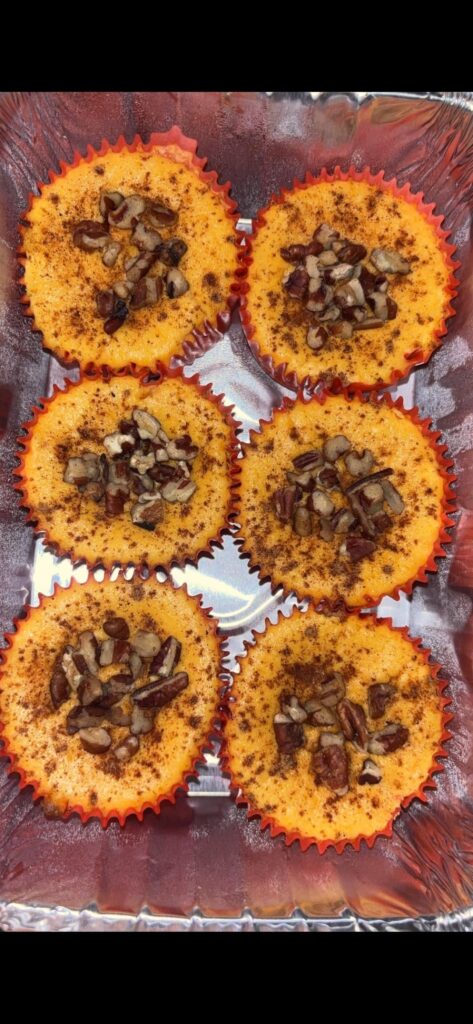 Pumpkin cheesecake bites!