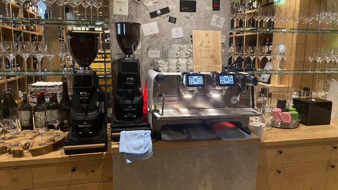 Imagine being at a hotel that has around 30k setup, and you get a waterfall flow espresso from their ‘barista’