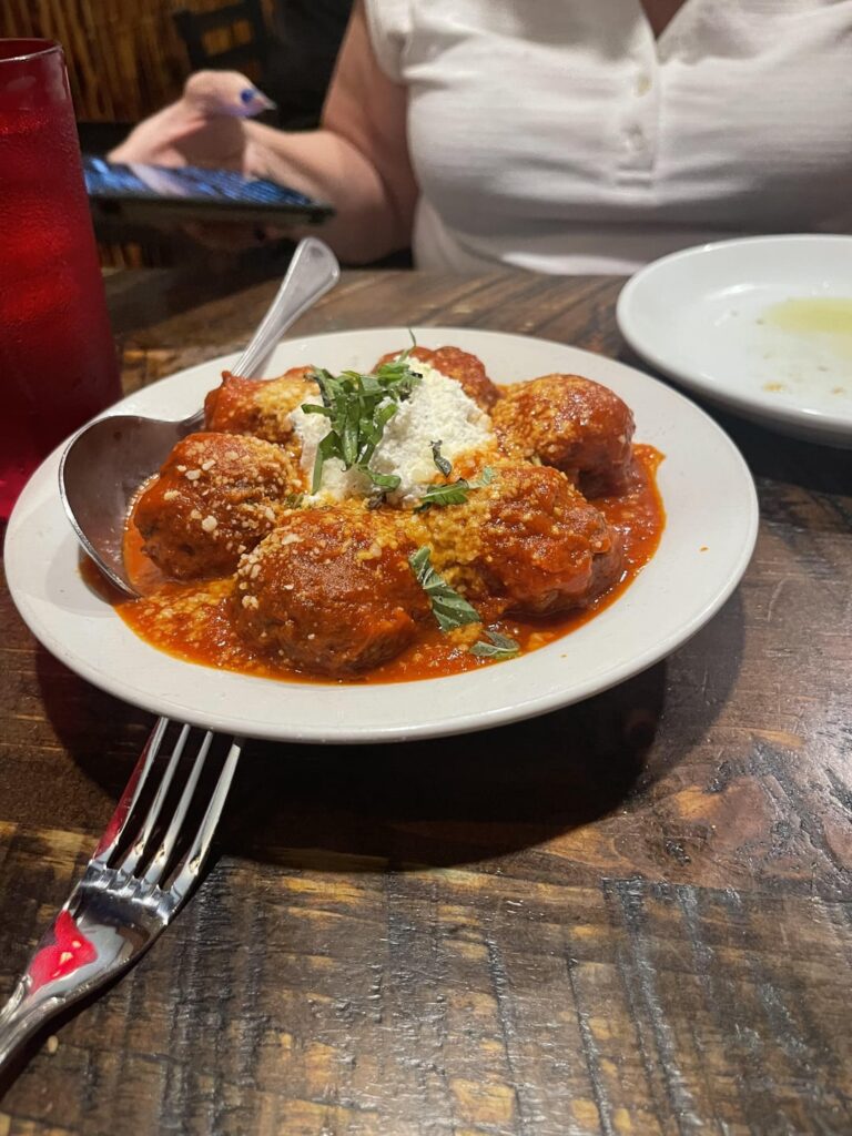 Brooklyn Roots Italian in Bay Ridge. Outstanding. Every single item we ordered came in an enormous portion and was packed with flavor. One person described it as “Italian Soul Food” and I think that’s completely accurate.