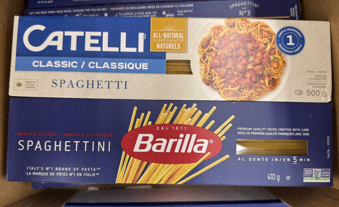 Catelli or barilla?
