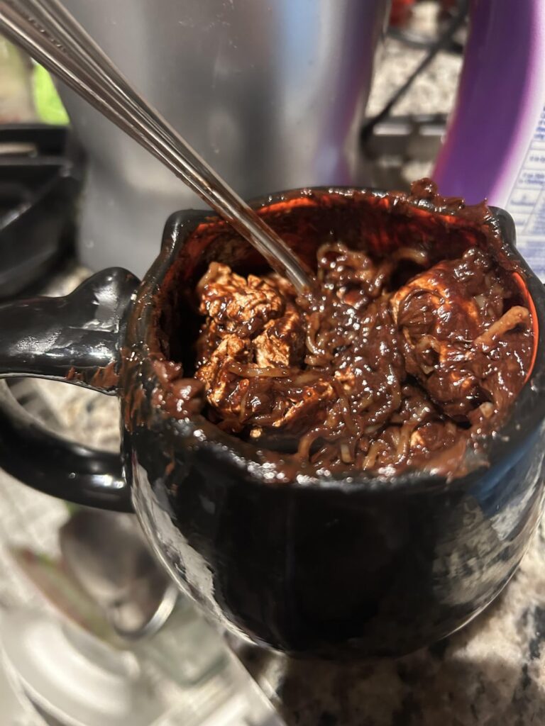 My friend told me about Cup Noodles ‘s’mores ramen’ and I wanted to see if I could make a better one.