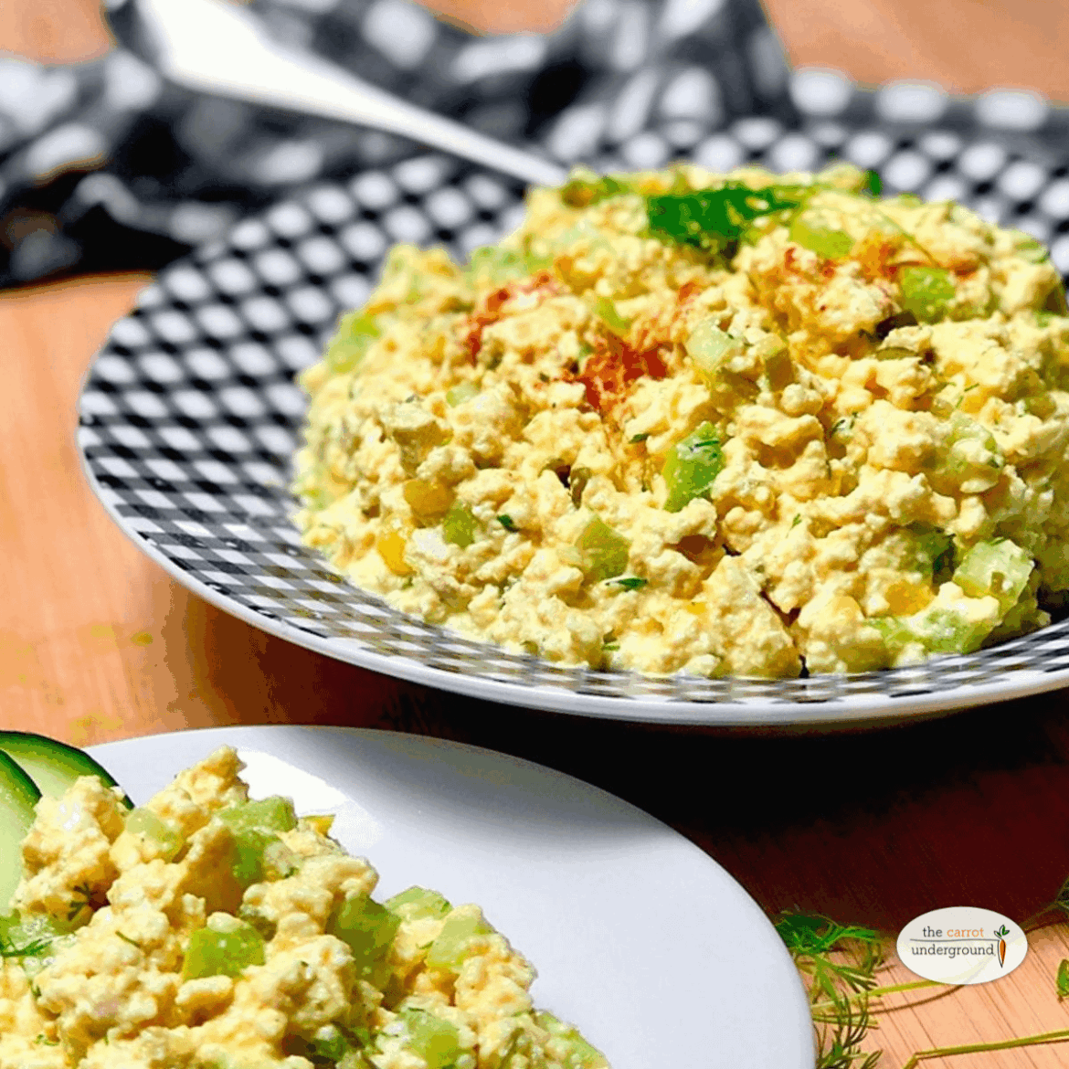 Vegan Eggless Egg Salad 🌱 so easy & super delish!