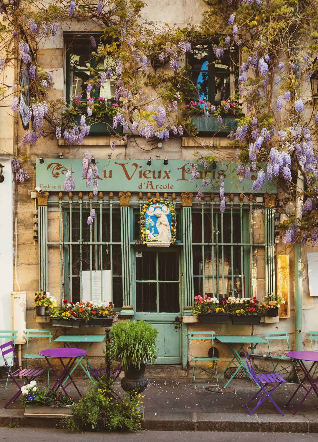 French bistro front