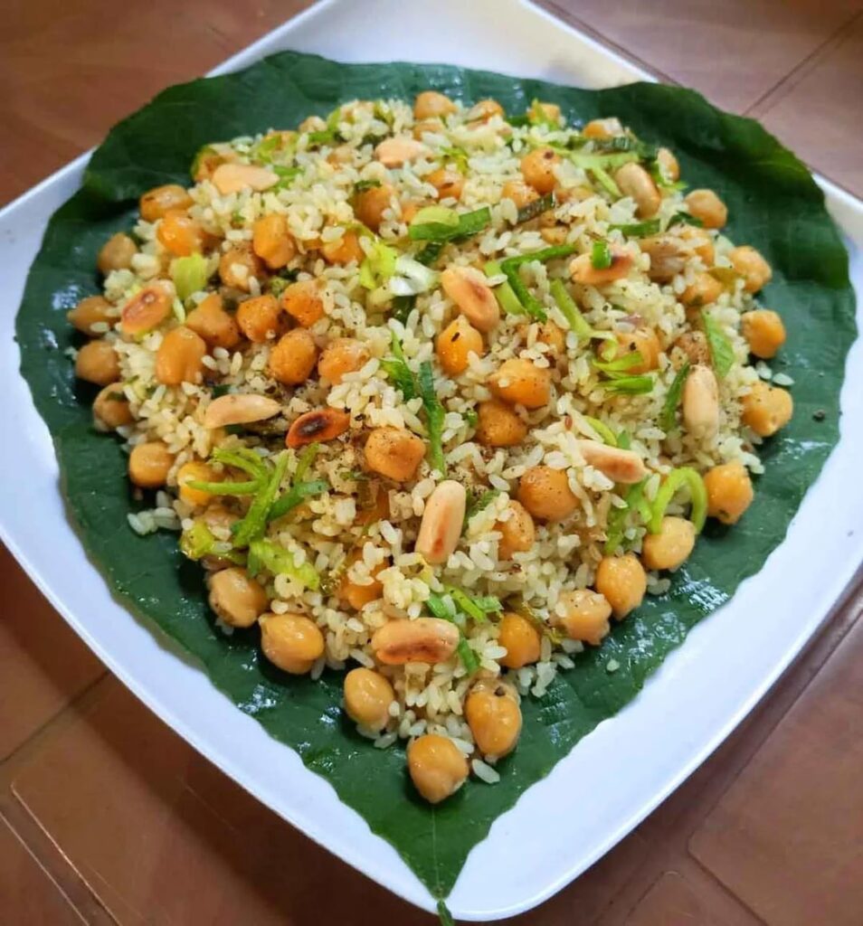 Chickpea rice recipe