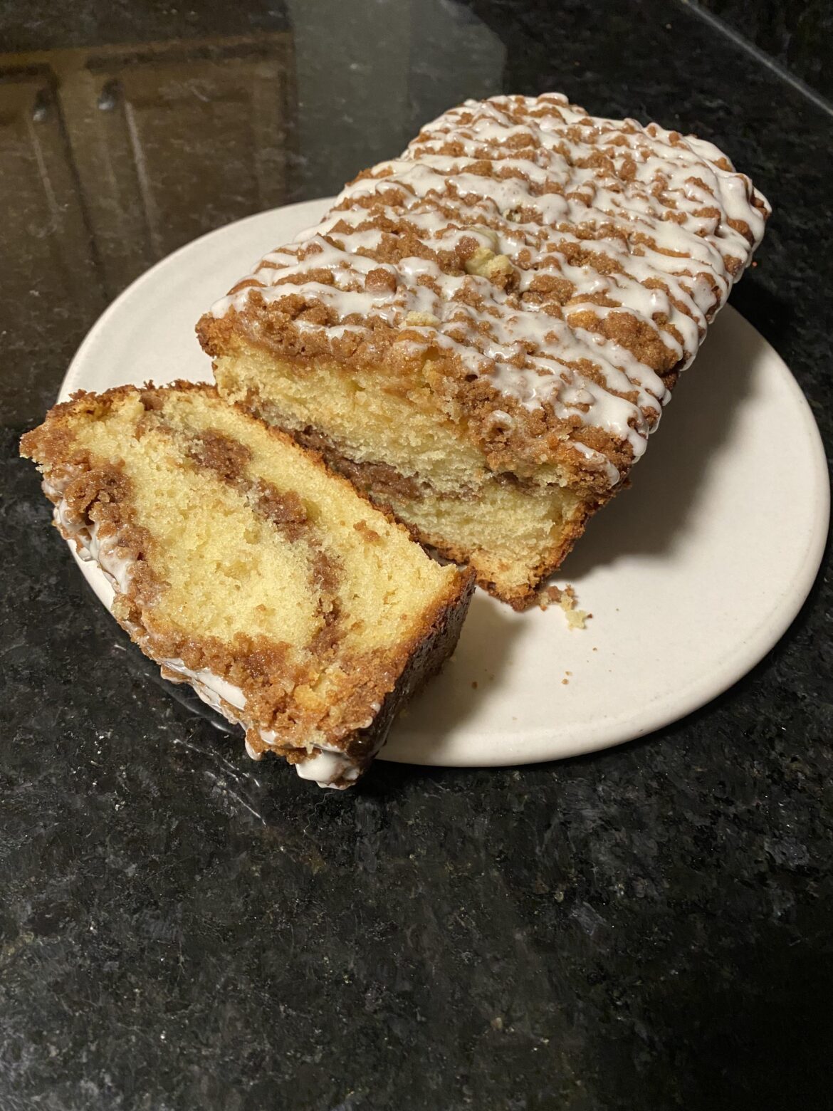 Made a coffee cake!