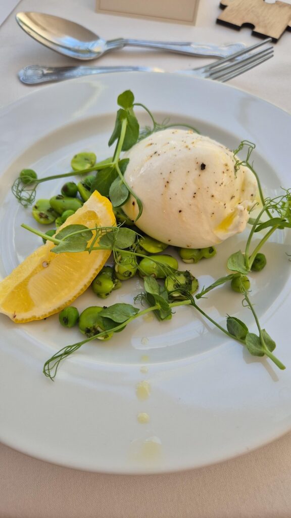 Calories in the wedding breakfast (too fancy for me to tell)