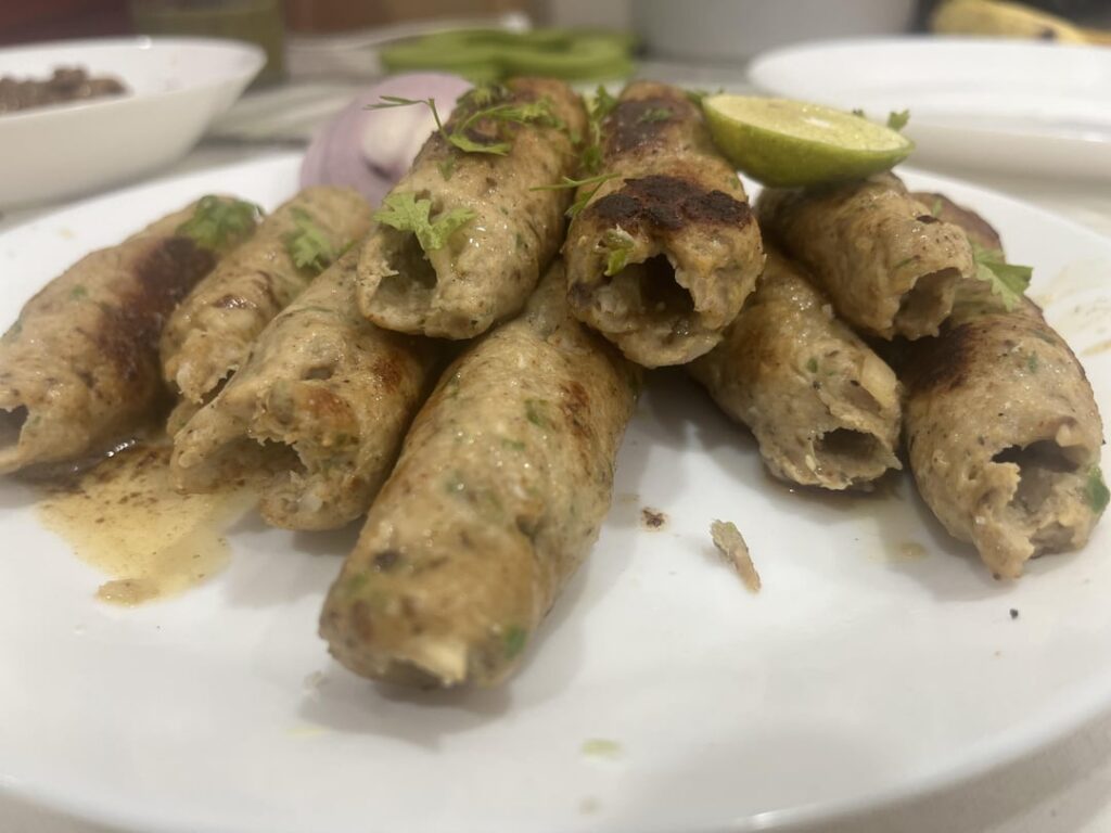 Chicken Seekh Kebabs