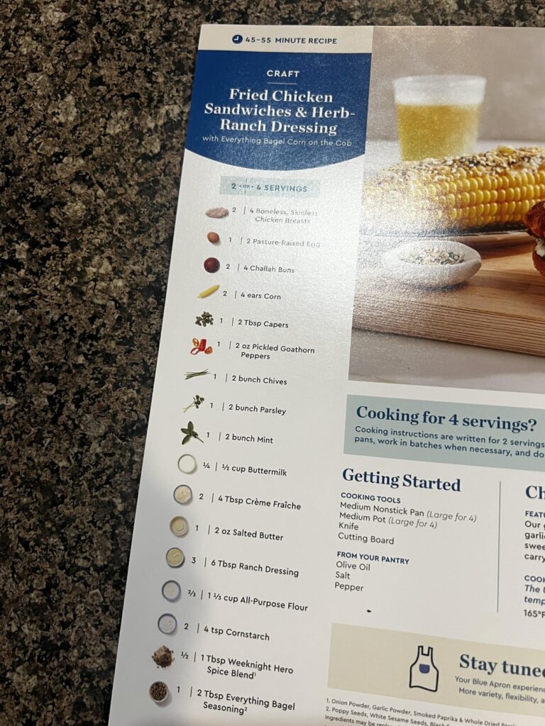 Blue Apron is doing too much.