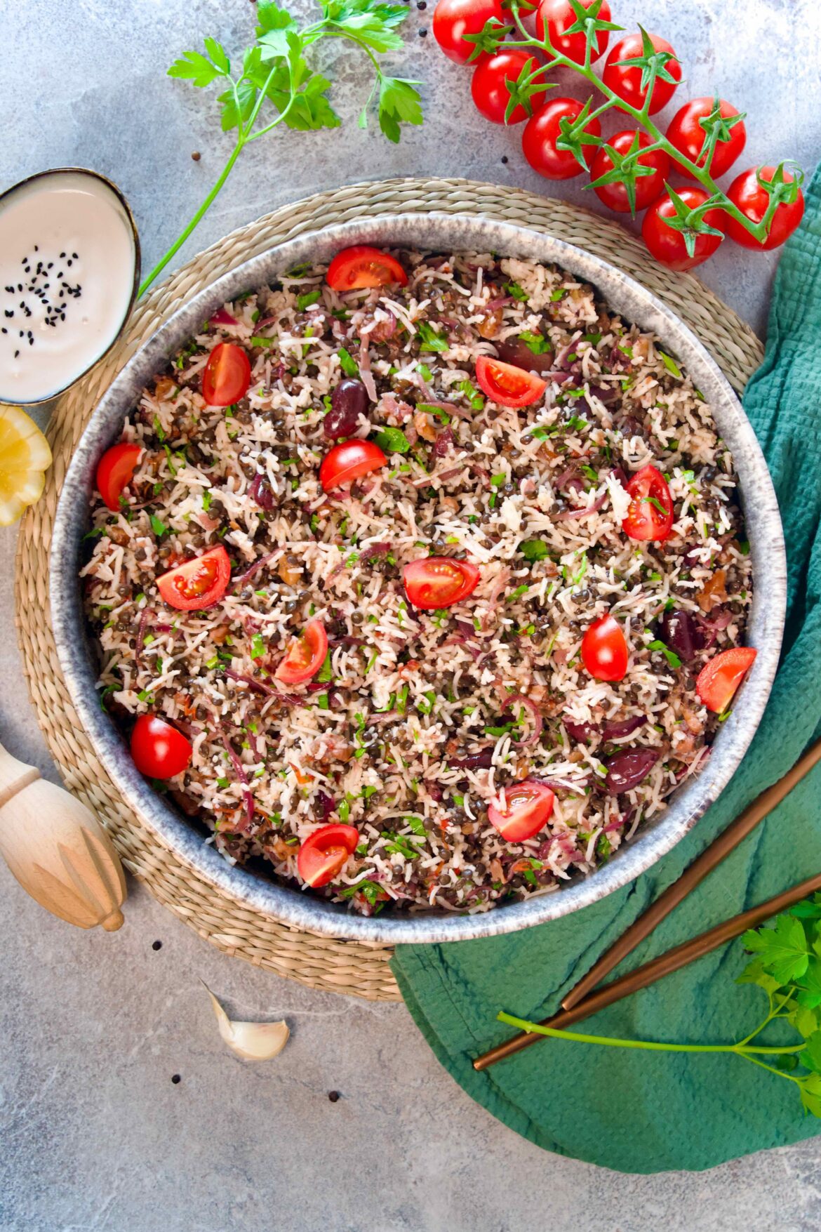 I could live off this lentil rice