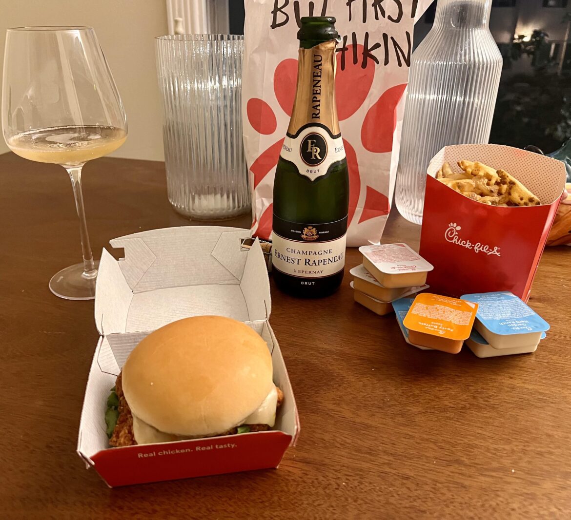 My Startup Made Its First Revenue! Celebrating with $10 Champagne from TJ’s and CFA