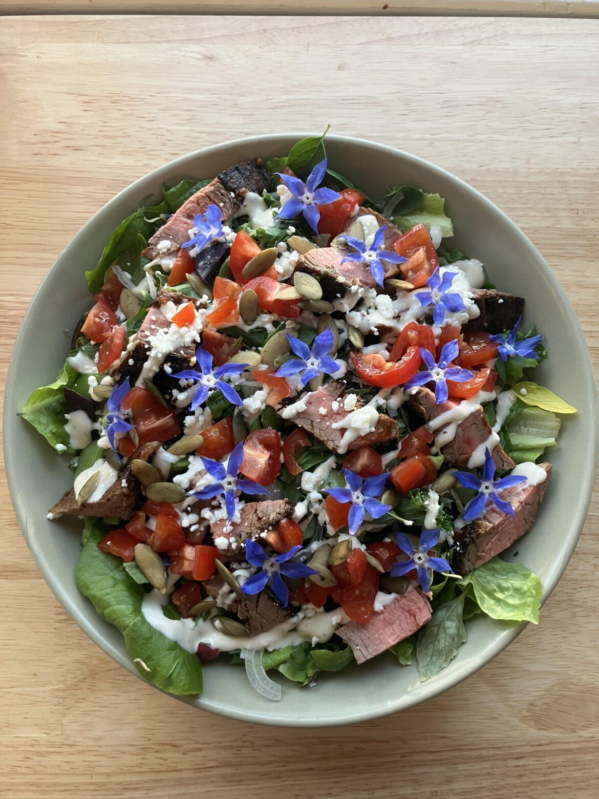 Garden Steak Salad
