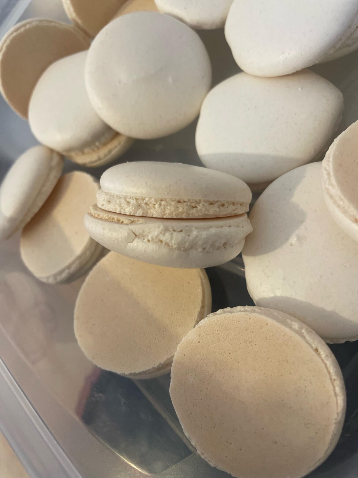 I just made a batch of Italian macarons what did I do wrong