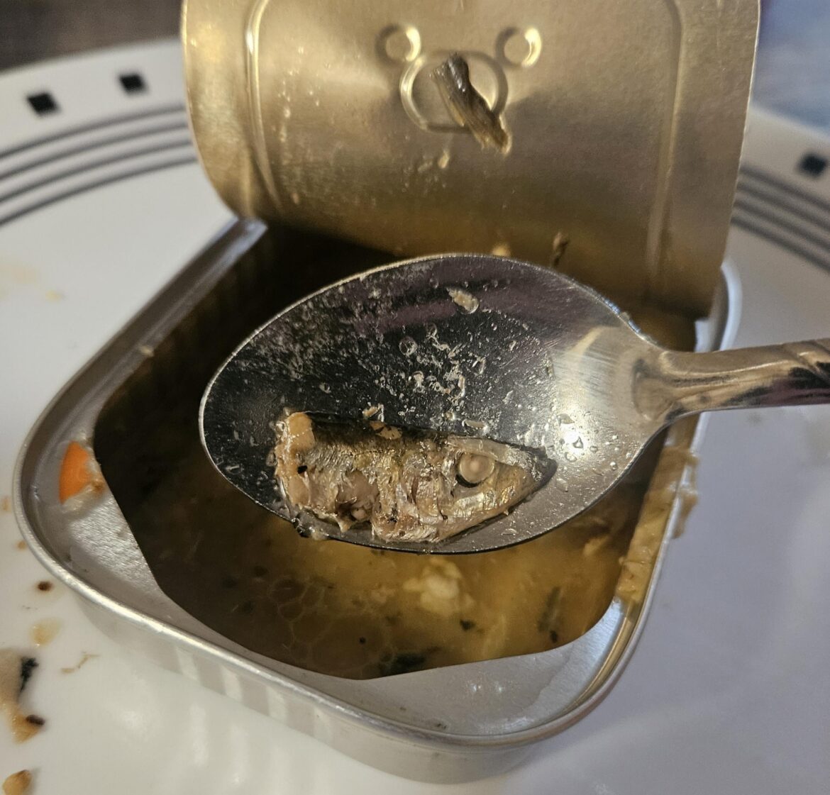 Found a head in my tin!