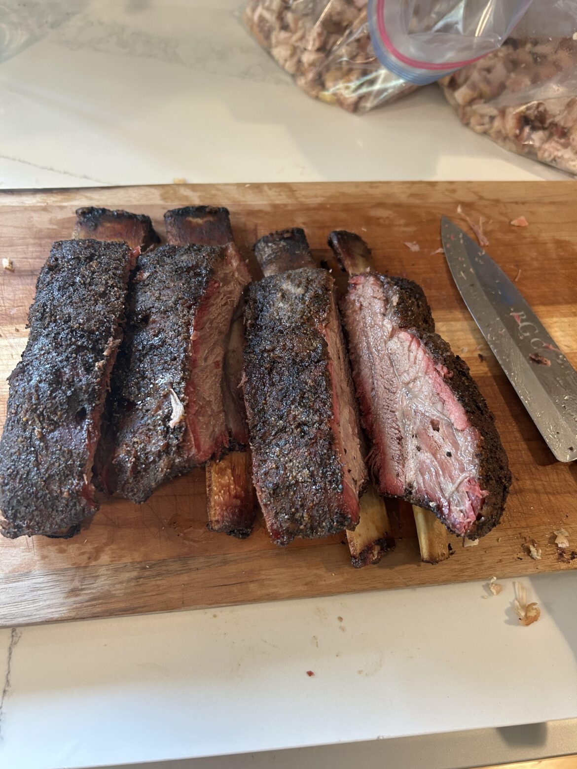 Made beef ribs for the first time… Made beef ribs for the first time…