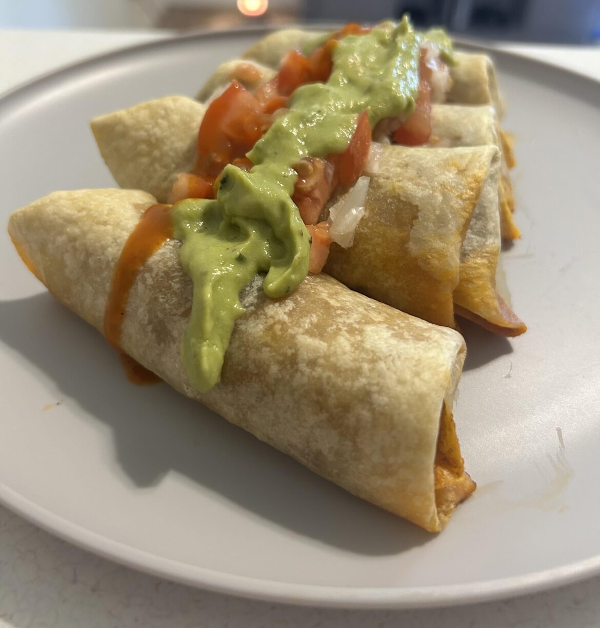Fully Loaded Pork Taquitos