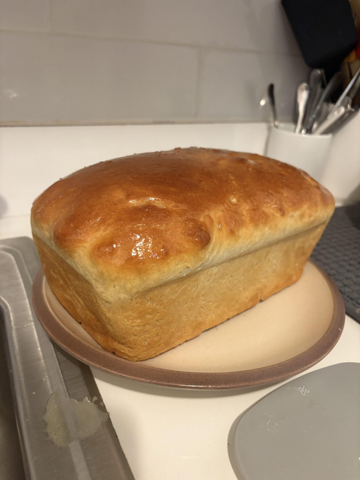 I made my first homemade loaf!