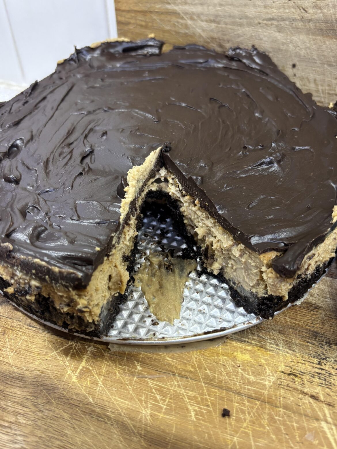 Silky Espresso Cheesecake