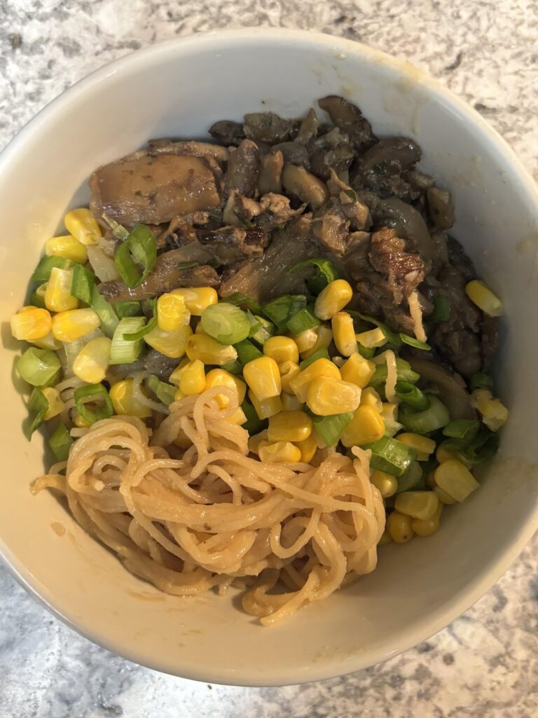 brown butter miso noodles