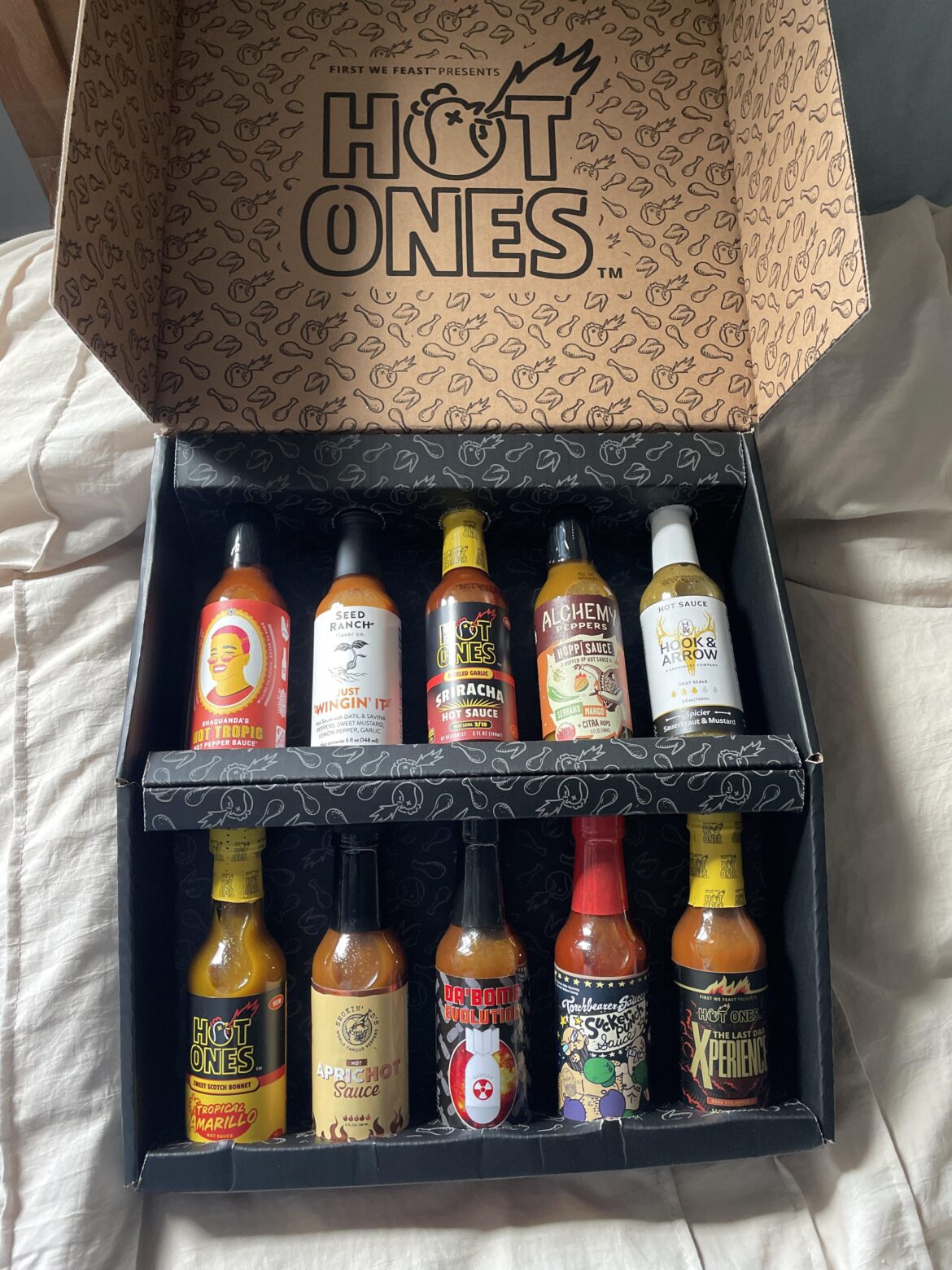 Hot ones today. I’m scared