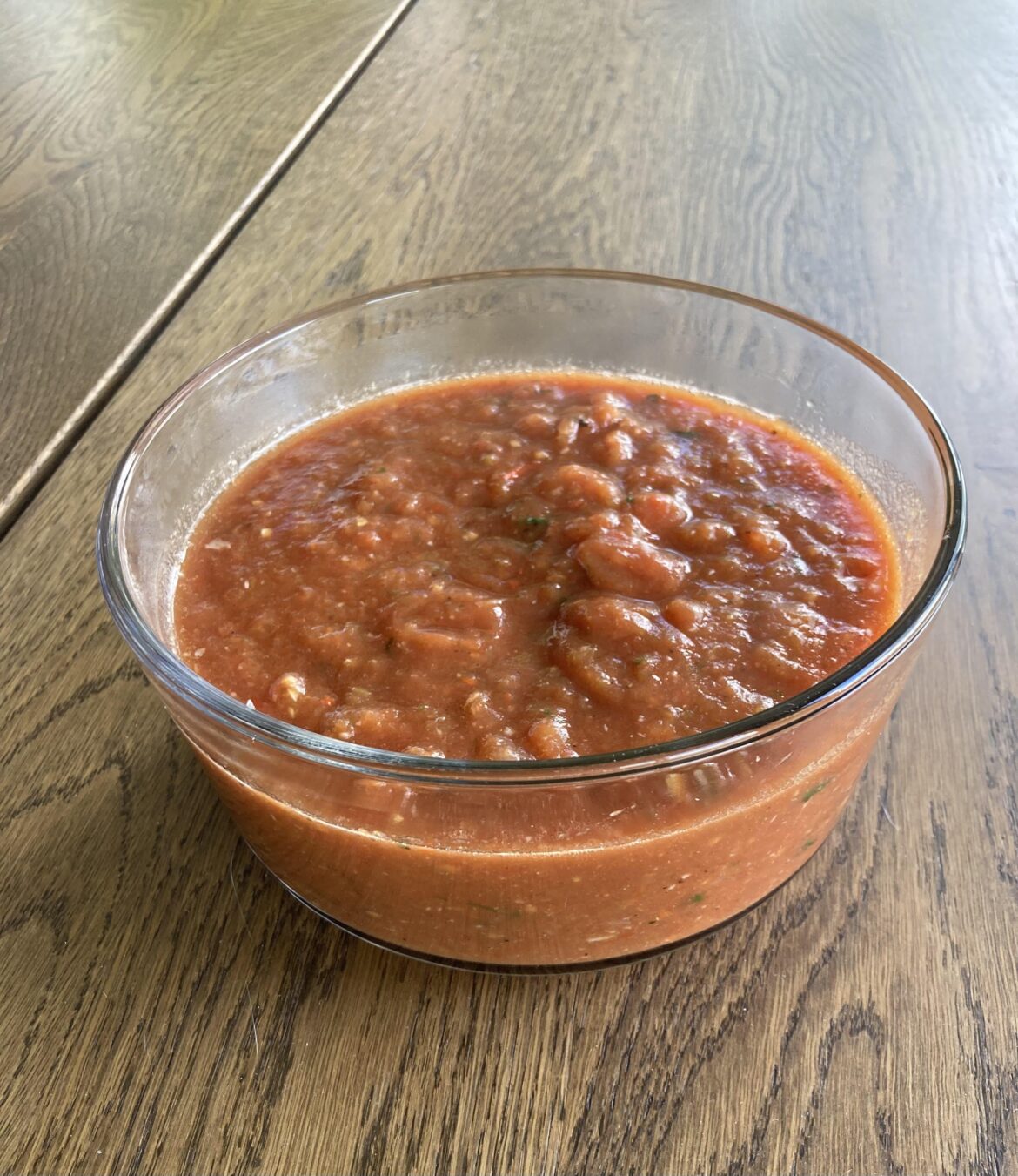 First time making homemade salsa, how did I do? First time making homemade salsa, how did I do?