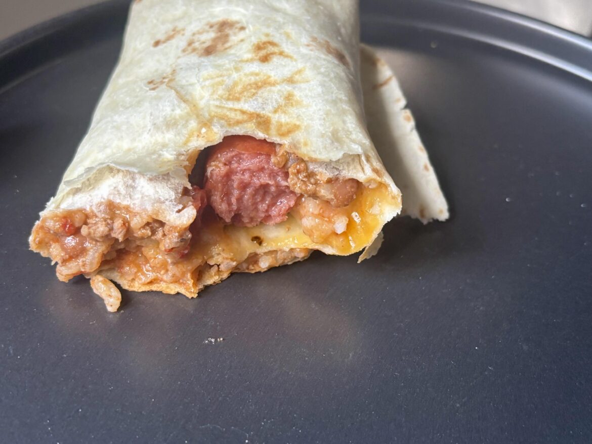 Hot dog burritos