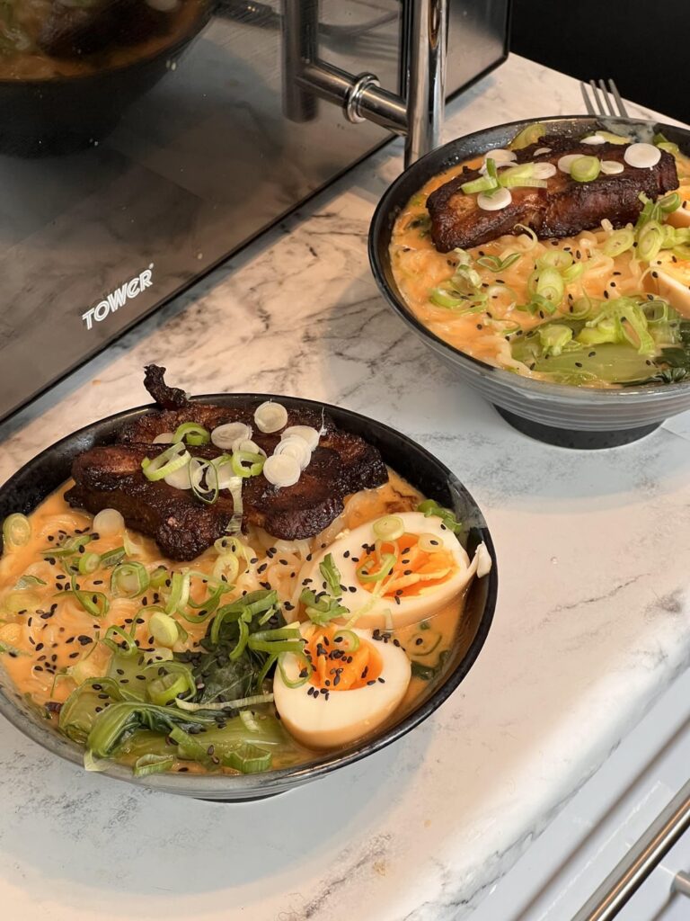 Upgraded instant ramen [homemade]