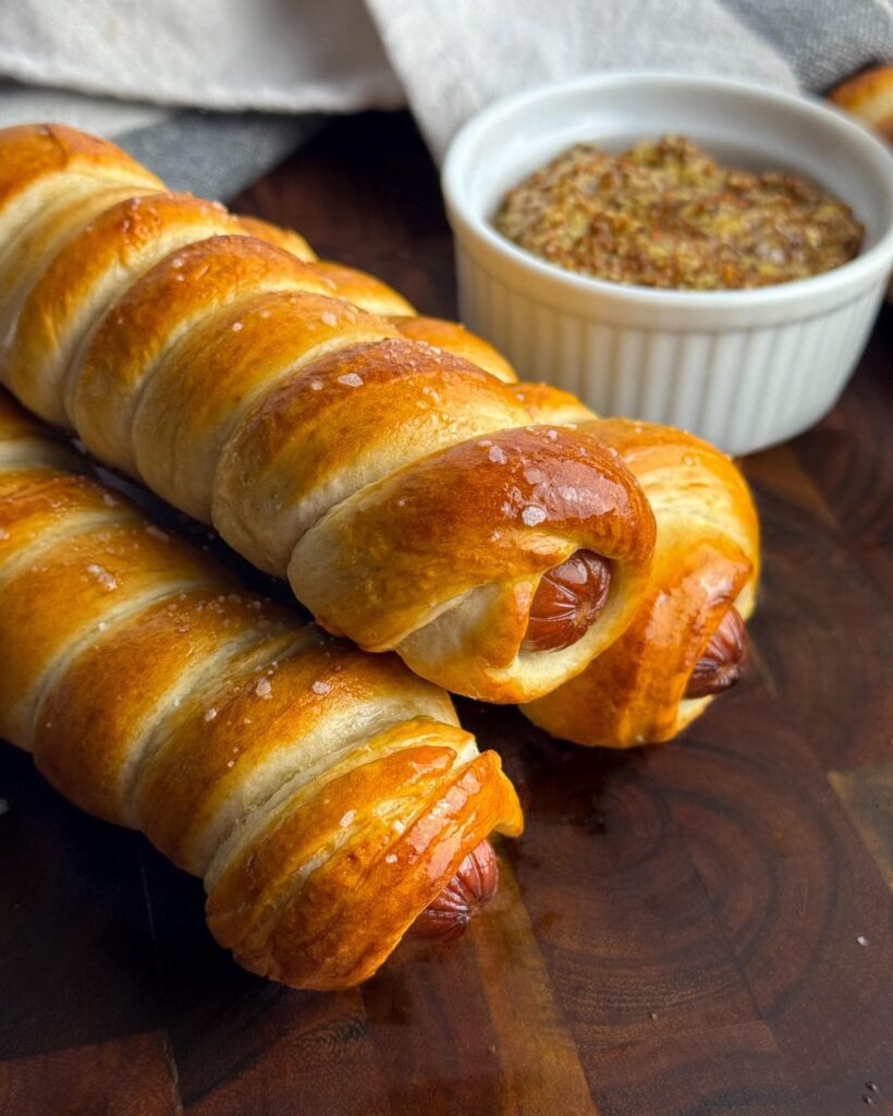 [Homemade] Pretzel Dogs