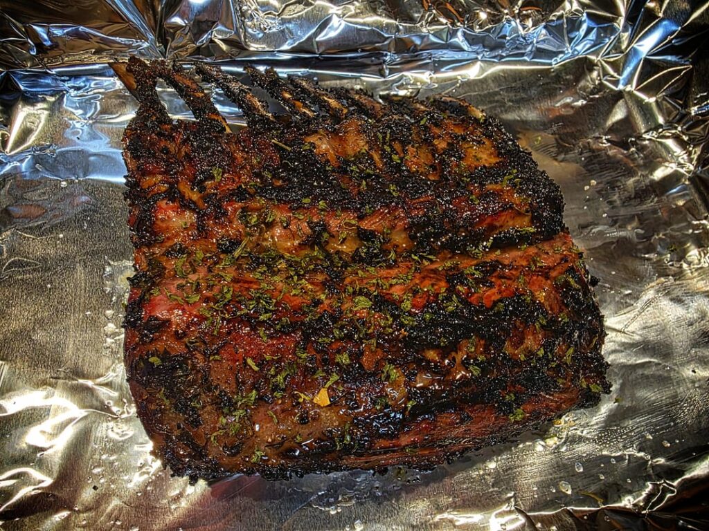 1st time cooking a rack of lamb