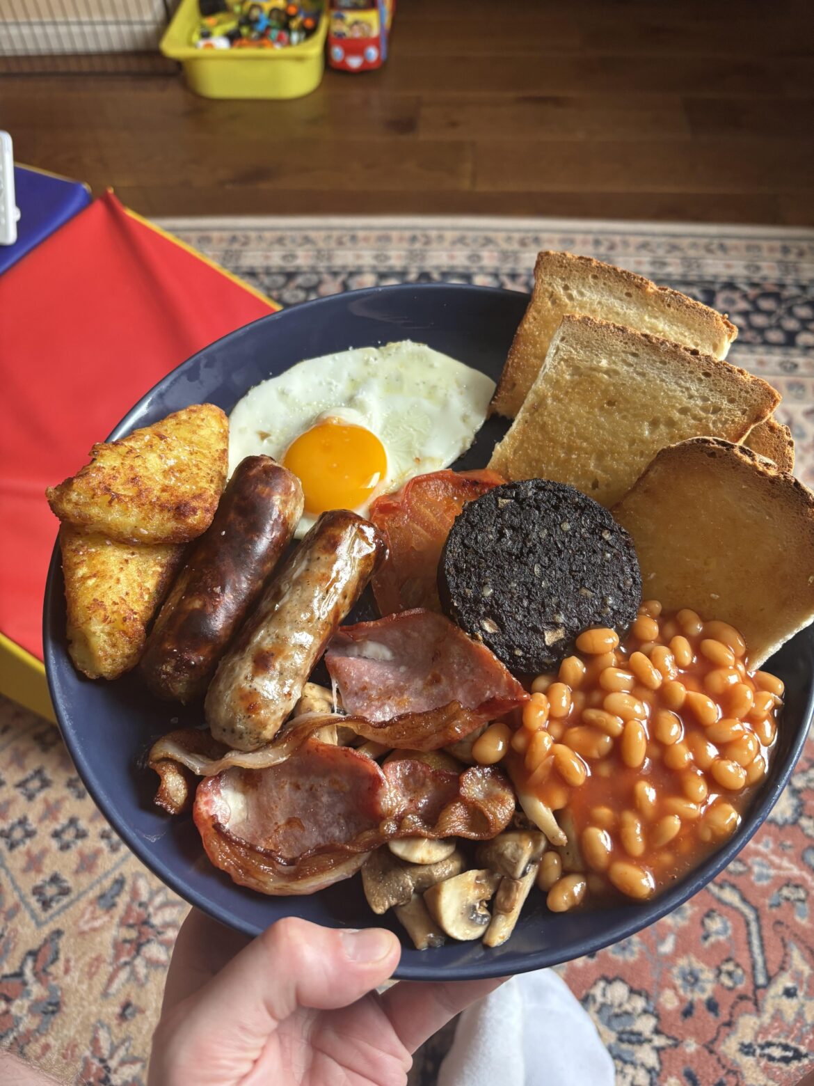 Rate my Father’s Day fry up