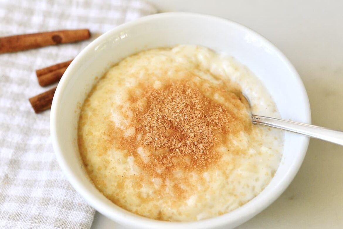 Creamy German Rice Pudding (Milchreis)