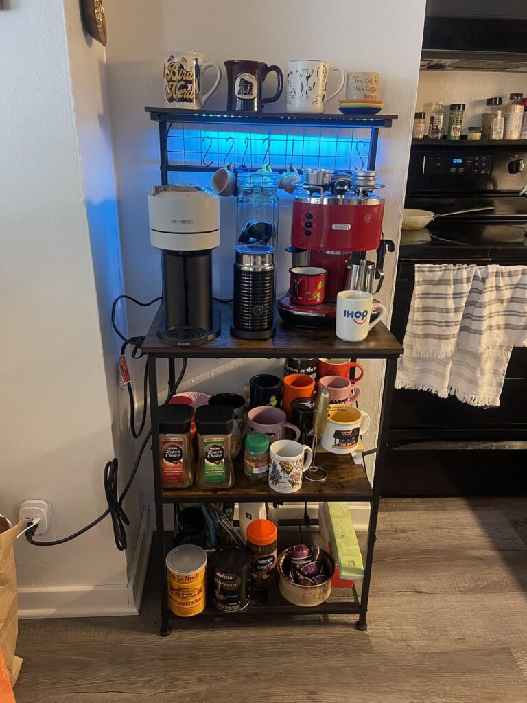 Coffe bar setup