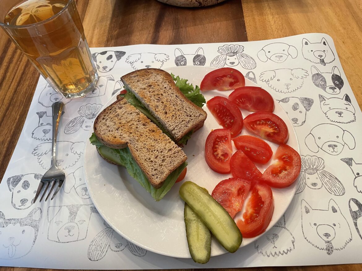 227 calorie sandwich