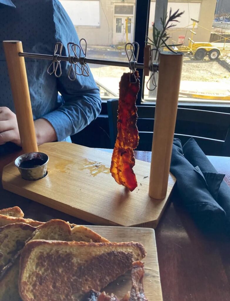 Clothesline bacon again