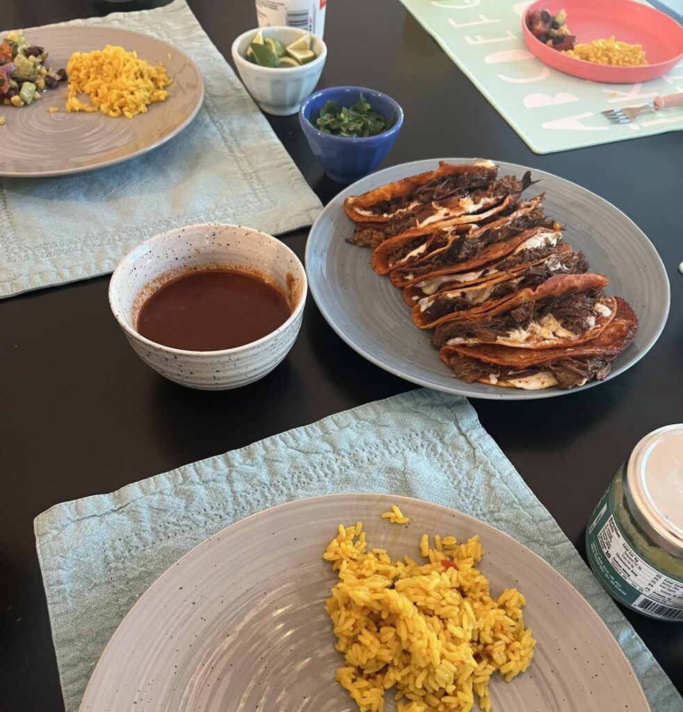 First time birria tacos