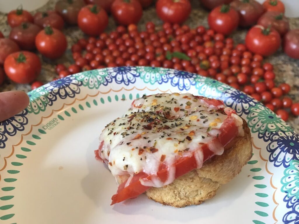 I sometimes force the rest of my crop to sit and watch while I force their family member to “GET IN MA BELLY”