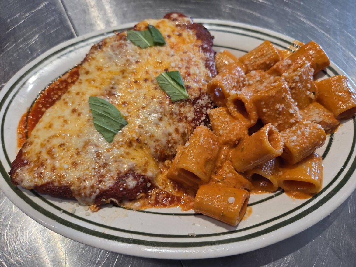 [I Ate] Chicken Parm and Riggi Vodka