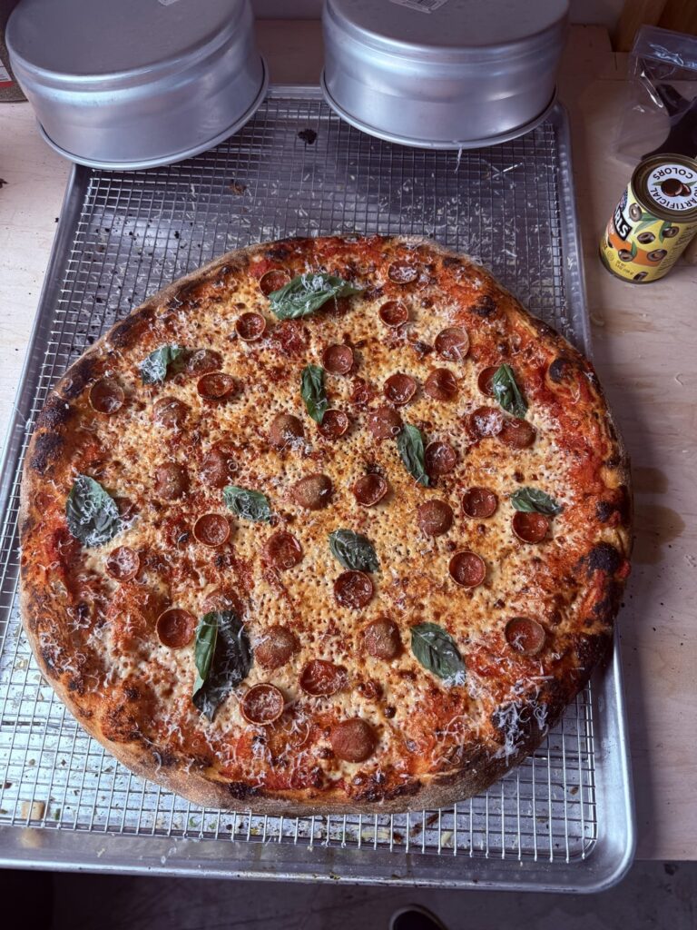 My prettiest lil’ pizza 🙈