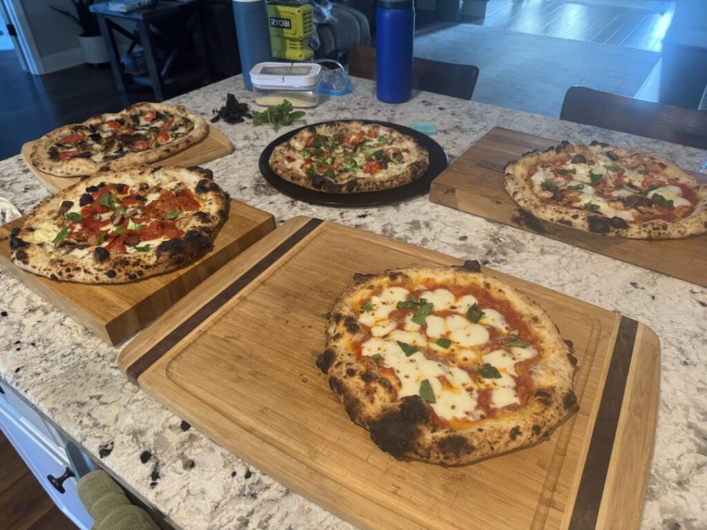 Ooni halo pro 70% hydration on my Pizza Party Emozione