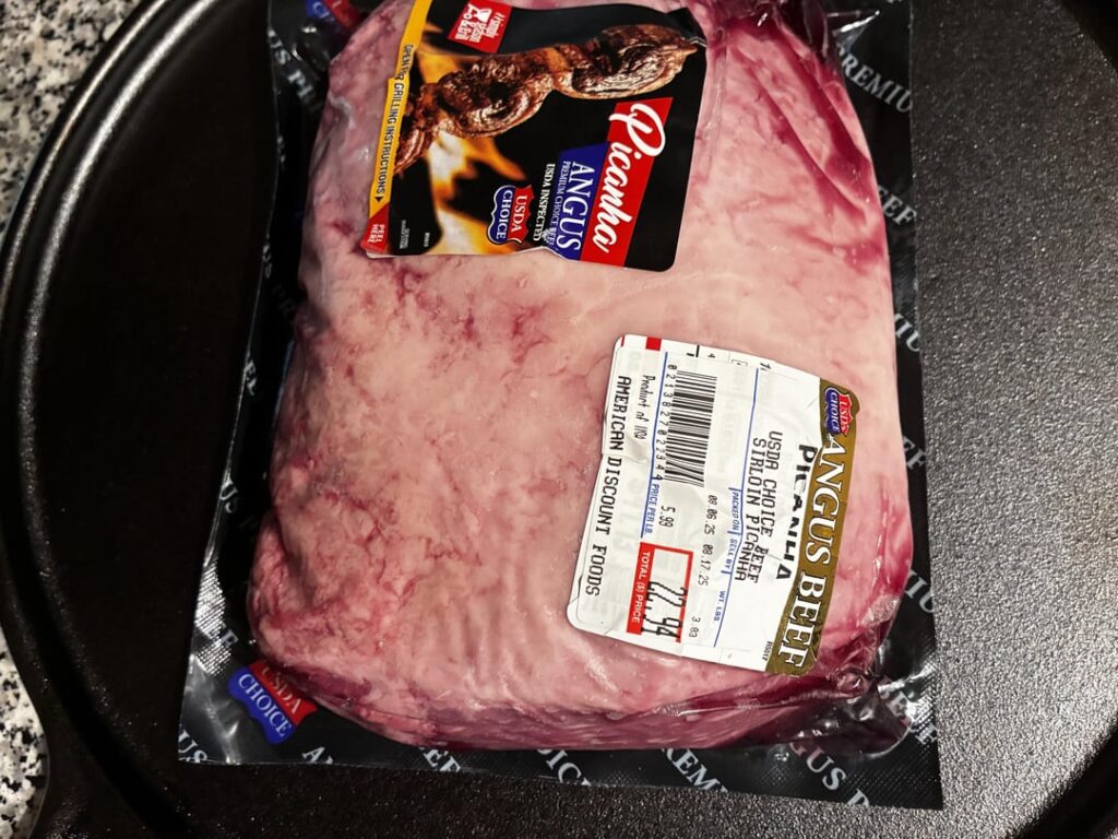 Picanha steaks comparison